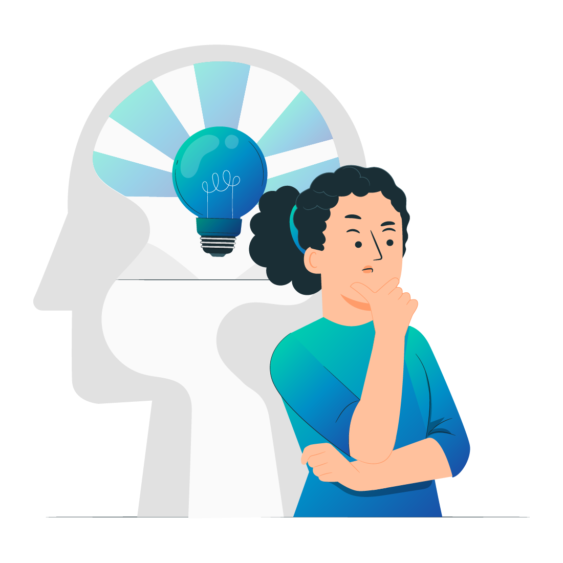 Digital Transformation 1-01 a man wearing virtual reality glasses holding a globe